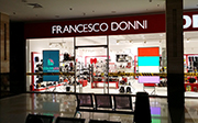 Светодиодные экраны в витрину для сети обувных магазинов Francesco Donni. Шаг P4мм.